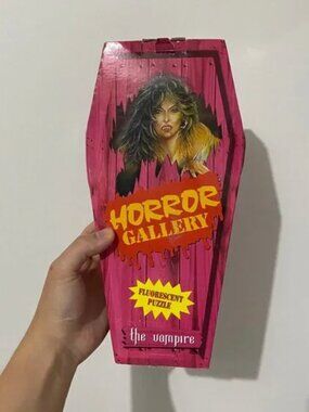 Clementoni - Horror Gallery - The Vampire -Very Rare Jigsaw Puzzle 500 pc